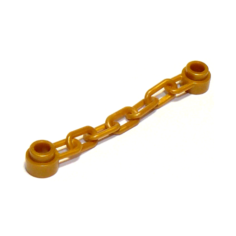 Pearl Gold Chain 5 Links