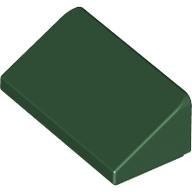 Dark Green Slope 30 1 x 2 x 2/3
