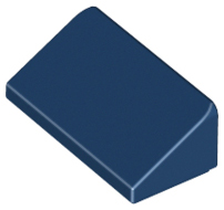 Dark Blue Slope 30 1 x 2 x 2/3