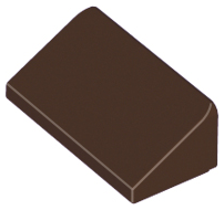 Dark Brown Slope 30 1 x 2 x 2/3