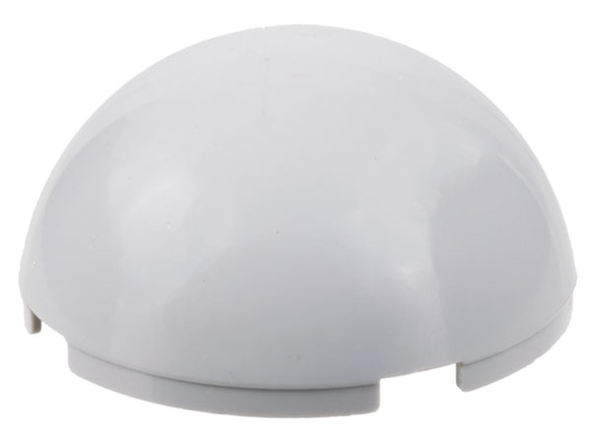 Light Bluish Gray Cylinder Hemisphere 4 x 4