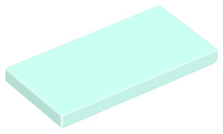 Light Aqua Tile 2 x 4
