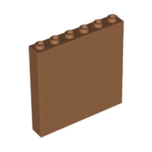 Medium Nougat Panel 1 x 6 x 5