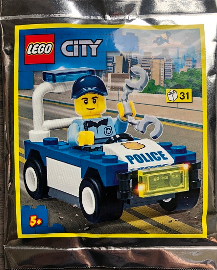 952201 Policeman with Car foil pack