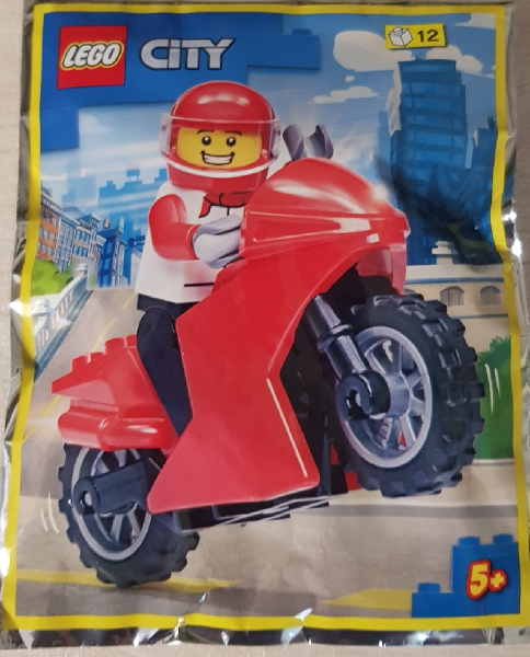952203 Motorcycle with Driver foil pack