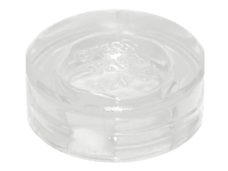 Trans-Clear Tile, Round 1 x 1