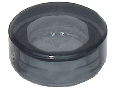 Trans-Black Tile, Round 1 x 1