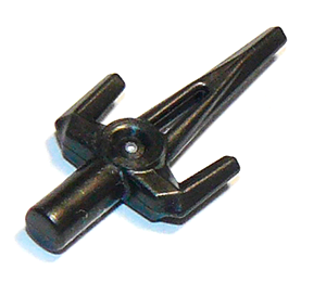 Pearl Dark Gray Minifigure, Weapon Sai