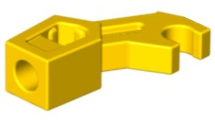 Yellow Arm Mechanical, Exo-Force / Bionicle, Thick Support