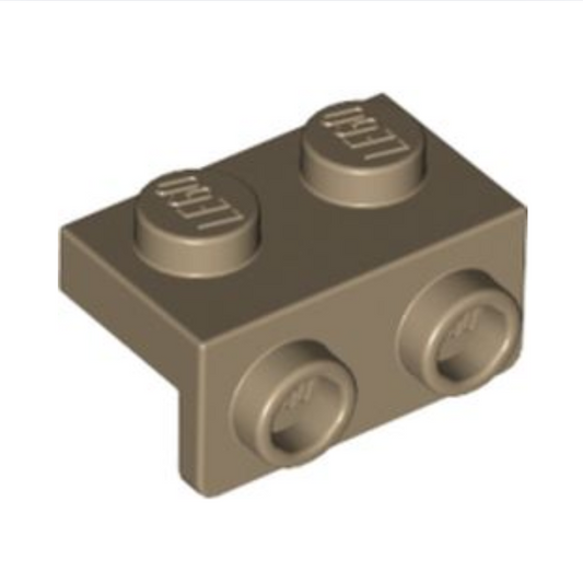 Dark Tan Bracket 1 x 2 - 1 x 2