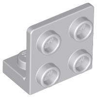 Light Bluish Gray Bracket 1 x 2 - 2 x 2 Inverted