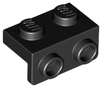 Black Bracket 1 x 2 - 1 x 2