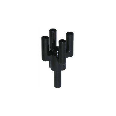 Black Bar 1.2L with Top Stud and 4 Bar Arms Up Palm Tree Top