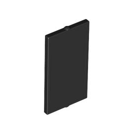 Black Glass for Window 1 x 2 x 3 Flat Front