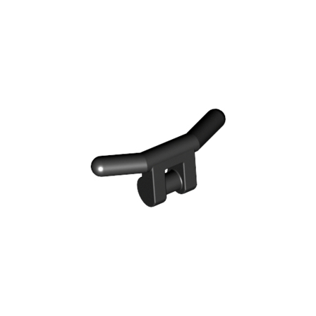 Black Minifigure, Utensil Handlebars