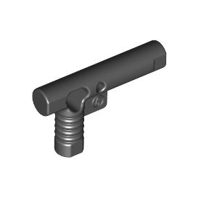 Black Minifigure, Utensil Hose Nozzle Elaborate