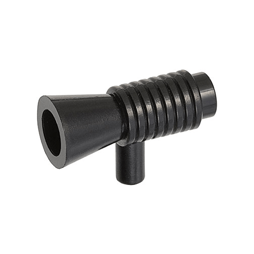 Black Minifigure, Utensil Loudhailer / Megaphone / SW Blaster