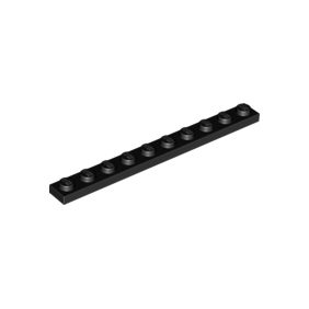 Black Plate 1 x 10