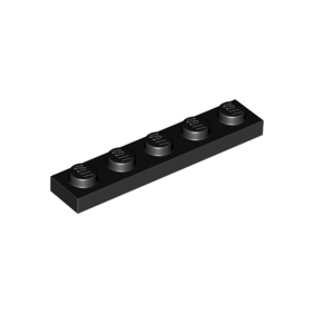 Black Plate 1 x 5