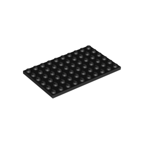 Black Plate 6 x 10