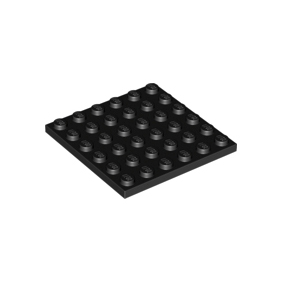 Black Plate 6 x 6