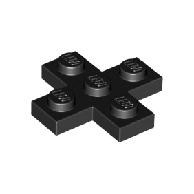 Black Plate, Modified 3 x 3 Cross