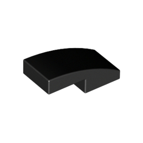 Black Slope, Curved 2 x 1 x 2/3