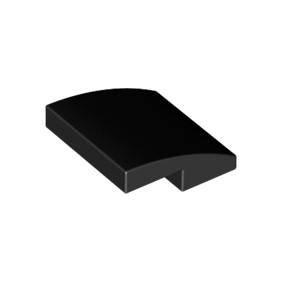Black Slope, Curved 2 x 2 x 2/3