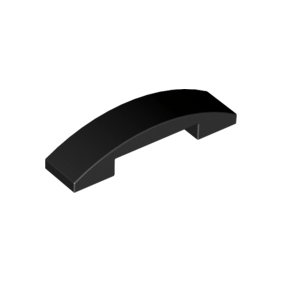Black Slope, Curved 4 x 1 x 2/3 Double