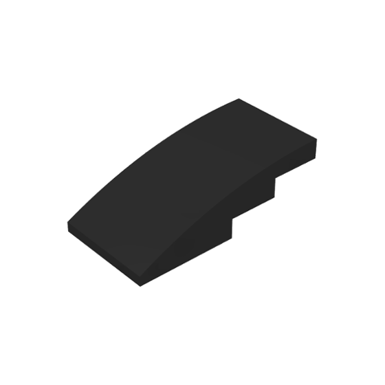 Black Slope, Curved 4 x 2