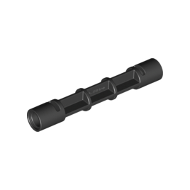 Black Support 1 x 1 x 5 1/3 Spiral Staircase Axle