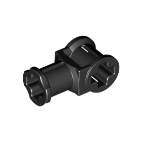 Black Technic, Axle Connector with Axle Hole