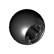 Black Technic Ball Joint with Through Axle Hole