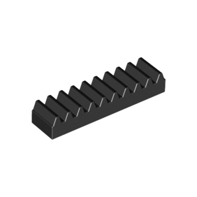 Black Technic, Gear Rack 1 x 4