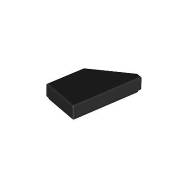 Black Tile, Modified 1 x 2 Wedge Left