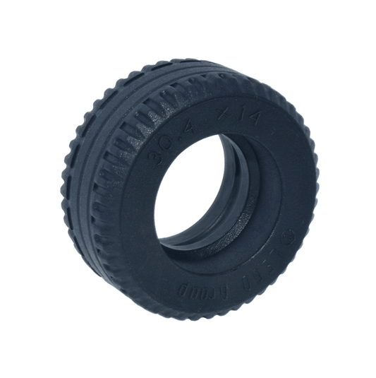 Black Tire 30.4 x 14 Solid