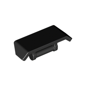 Black Vehicle, Spoiler with Bar Handle