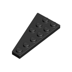 Black Wedge, Plate 6 x 3 Right