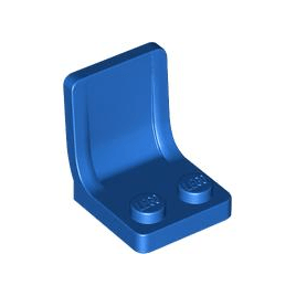 Blue Minifigure, Utensil Seat / Chair 2 x 2