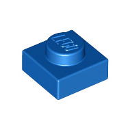 Blue Plate 1 x 1