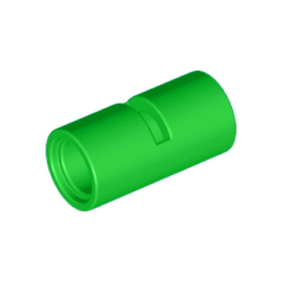 Bright Green Technic, Pin Connector Round 2L with Slot Pin Joiner Round