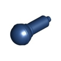 Dark Blue Minifigure, Utensil Microphone