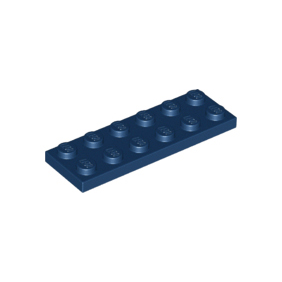 Dark Blue Plate 2 x 6