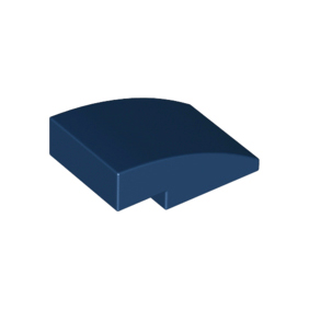 Dark Blue Slope, Curved 3 x 2