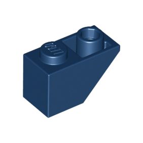 Dark Blue Slope, Inverted 45 2 x 1