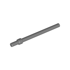 Dark Bluish Gray Bar 6L with Stop Ring