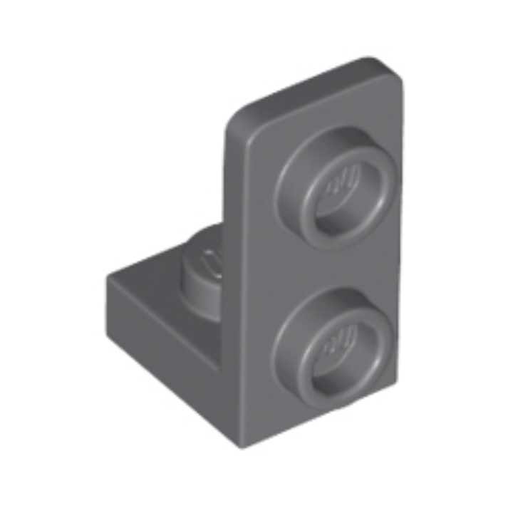 Dark Bluish Gray Bracket 1 x 1 - 1 x 2 Inverted