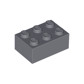 Dark Bluish Gray Brick 2 x 3