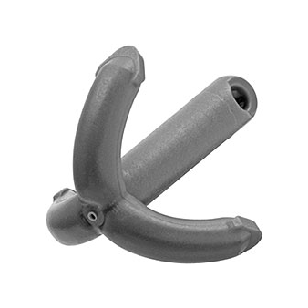 Dark Bluish Gray Hook Grappling