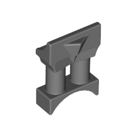 Dark Bluish Gray Minifigure, Utensil Binoculars Space